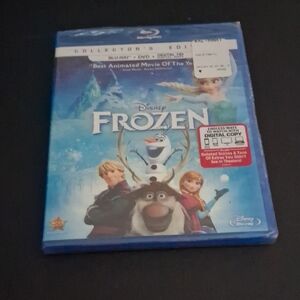 Disney Frozen Blu-ray with Blue Cover